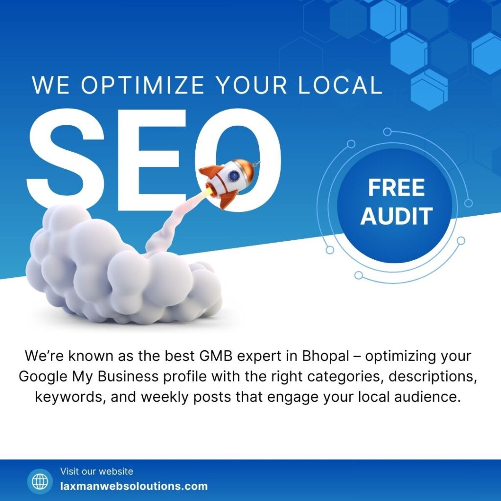 best GMB expert in Bhopal | Best Local SEO Expert in Bhopal